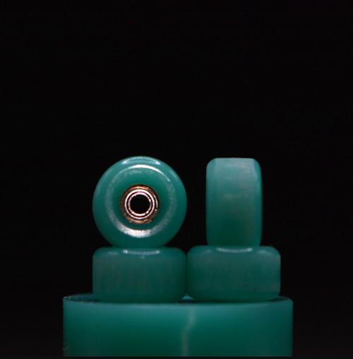 Wysocki Conical Fingerboard Wheels Translucent Blue 8.1mm 60d