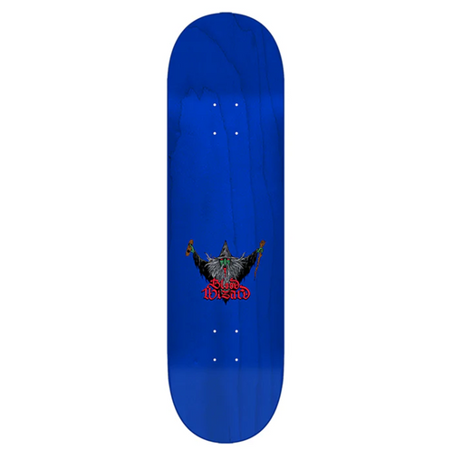 Blood Wizard Flying Wizard Skateboard Deck Assorted Stains 8.25 WB 14.5