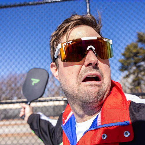 Pit Viper Originals Wide Sunglasses Miami Nights Rainbow HDPV Polarized