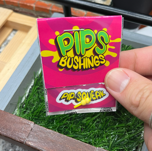 PipSqueak Bushings Skewers Yellow Soft