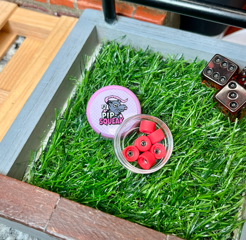 PipSqueak F1 FB Wheels Coral 8.1mm