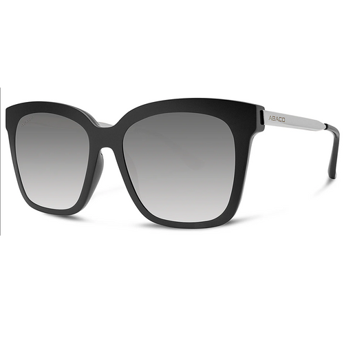 Abaco Zoe Polarized Sunglasses Black Grey Grad
