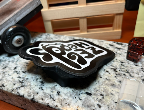 ZEGHEAD 3D LOGO KICKER Black 5inch
