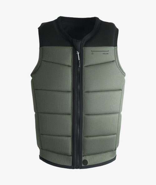 Follow Section Impact Vest Mens Black Petina