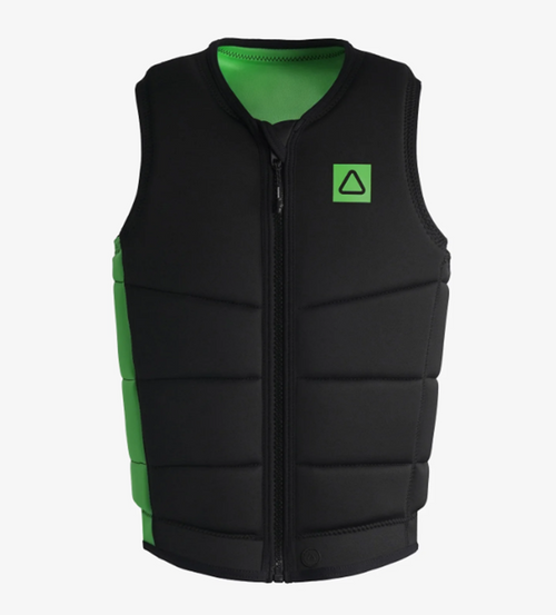 Follow Corp Impact Vest Mens Black Green
