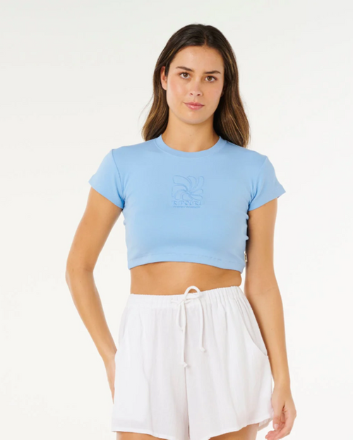 Rip Curl Pacific Coast Baby Tshirt Lt Blue