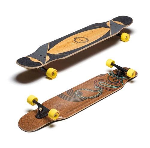 Loaded Tarab II Flex 2 Skateboard Complete Brown 9.5x47"