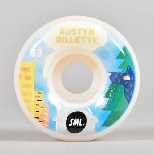 SML Arvo Austyn Gilette Wheels Set Natural 53mm