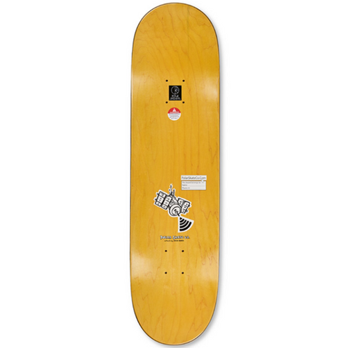 Polar Planet Herrington Skateboard Deck Natural Stain 8.62x14.25WB