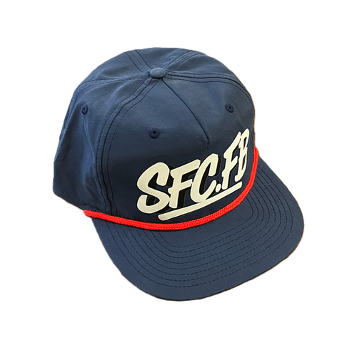 Social SFCFB Rope Hats Navy Snapback