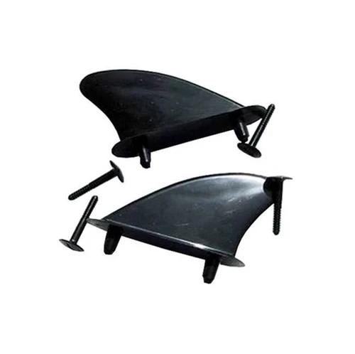 Block Surf Cali Soft Board Twin Fin Set Black 4 inch