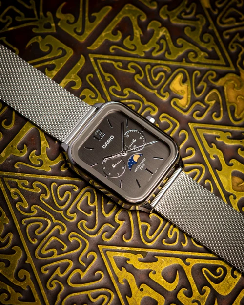 CASIO MTPM305MC-8AV Watch Silver