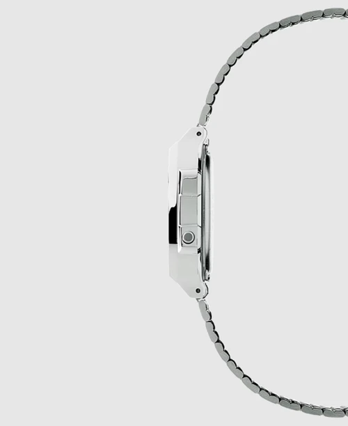 CASIO A168WEM-1VT Watch Silver Black