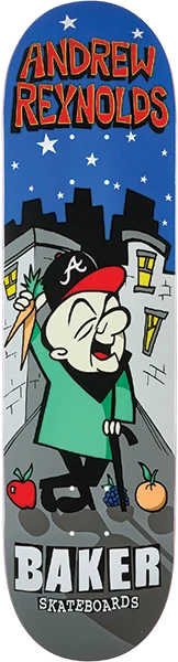 BAKER REYNOLDS MR. ANDROO SKATEBOARD DECK-8.25