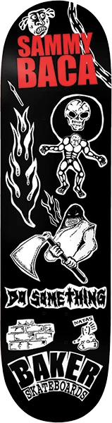 BAKER BACA DIVINE EVIL SKATEBOARD DECK-8.5
