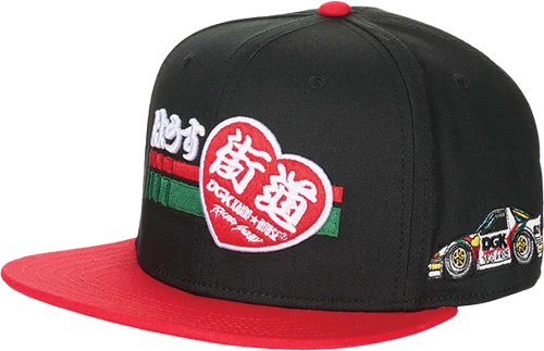 DGK KAIDO HOUSE RACEWAY HAT ADJ-BLK