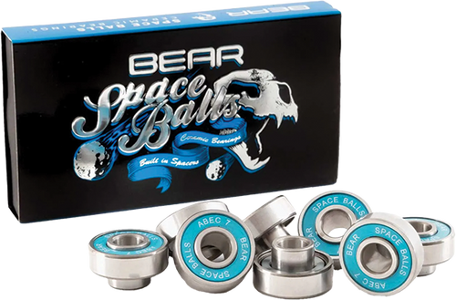 BEAR SPACEBALLS A7 CERAMIC 8mm BEARINGS SIL/BLU