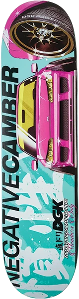 DGK CAMBER CLUB SKATEBOARD DECK-8.25