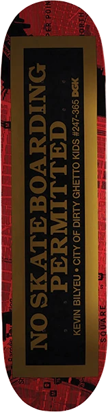DGK BILYEU ORDINANCE SKATEBOARD DECK-8.5