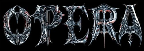 OPERA NEO SILVER FOIL STICKER SIL