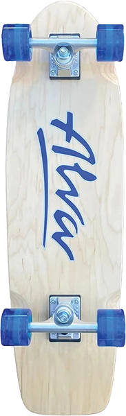 ALVA 1978 OG LOGO SKATEBOARD COMPLETE-8.5x30 NAT/BLU/SIL