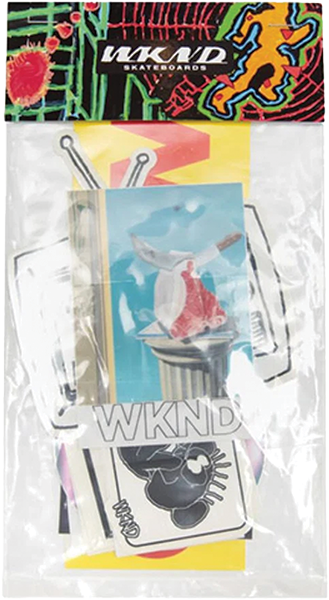 WKND 12/PK ASSORTED STICKER PACK STICKER PACK