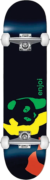 ENJOI RASTA PANDA SKATEBOARD COMPLETE-7.75