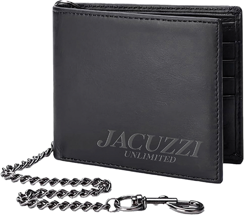 JACUZZI CHAIN WALLET BLACK
