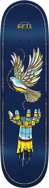REAL SYNTHETIC PEACE SKATEBOARD DECK-8.5