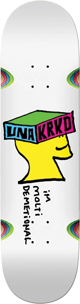 KROOKED UNA MOLTI DEMET SKATEBOARD DECK-8.28
