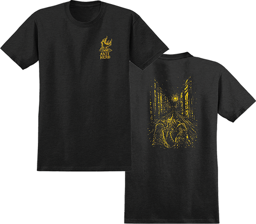 ANTI HERO FIRESIDE SS MEDIUM HEATHER ASPHALT