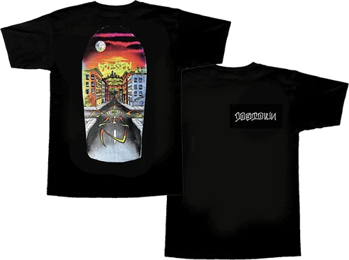 DOGTOWN DRESSEN STREET 80S SS MEDIUM BLACK