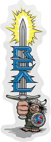 REAL MIGHTY 5.5" DECAL SINGLE