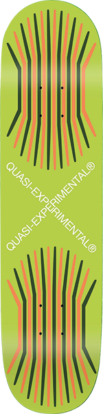 QUASI CROSSFIELD SKATEBOARD DECK-8.37 TWIN TAIL