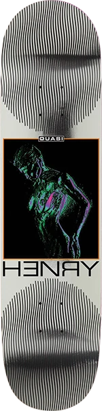 QUASI HENRY ID SKATEBOARD DECK-8.37 CHROME FOIL