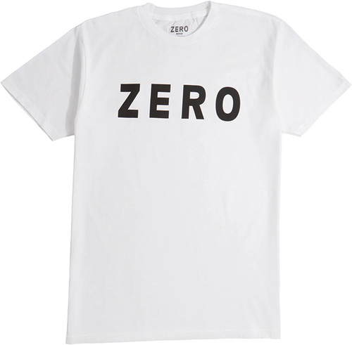 ZERO ARMY LOGO SS XXLarge WHT/BLK