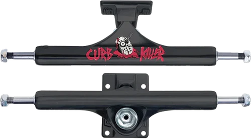 SLAPPY ST1 INV.HOLLOW 10.0 HEROIN CURB KILL 2 BLK TRUCKS SET