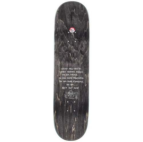 Krooked Manderson Stack Skateboard Deck Assorted Stains 8.38x14.25WB