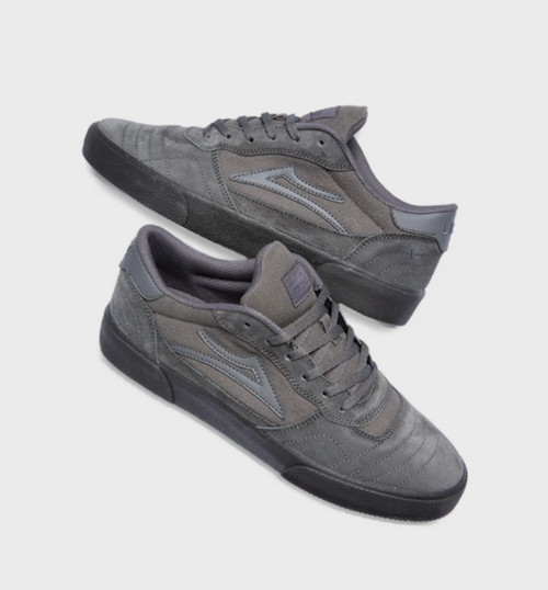 Lakai Cambridge Suede Skate Shoes Charcoal
