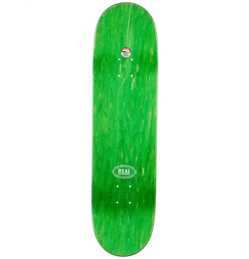 Real Zion Bad Gator Skateboard Deck Black Green 8.5x14.25WB