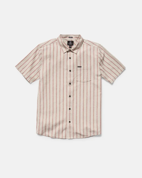 Volcom Sato Strips Woven Mens Stone