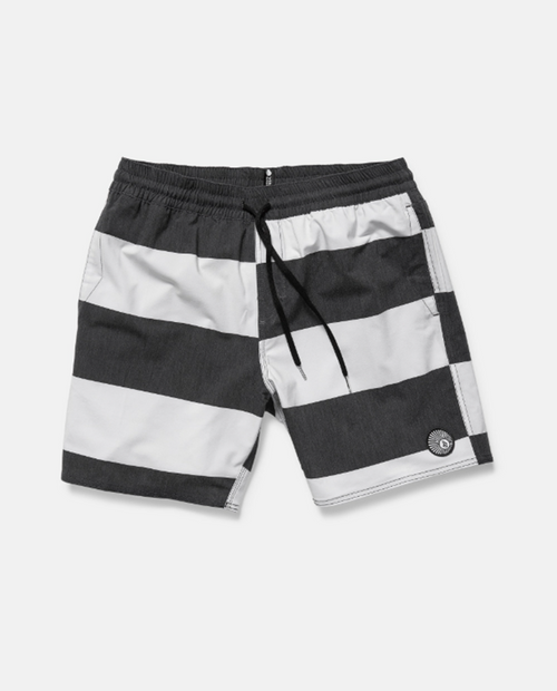 Volcom Psyche Cotton 17 Trunks Black White