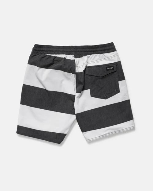 Volcom Psyche Cotton 17 Trunks Black White