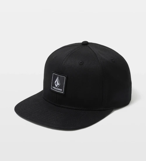 Volcom Quarter Evo Twill Hat Black Snapback