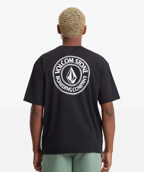 Volcom Drain You UPF SS Surf Shirt Black