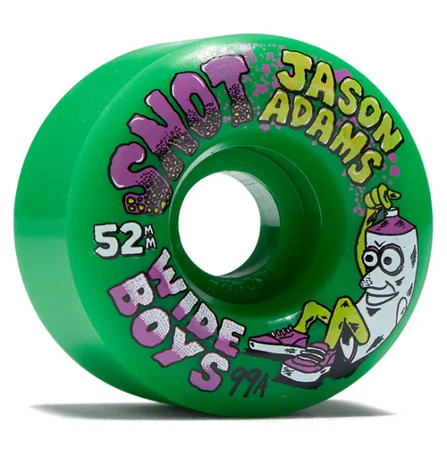 Snot Adams Wide Boys Wheels Green 52/99a