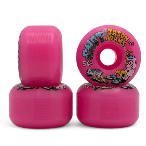 Snot Adams Spray Cans Wheels Pink 54/99a
