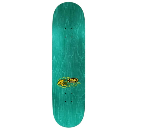 Krooked Gonz Hard2Hit Skateboard Deck Red Orange 8.5x14.25WB