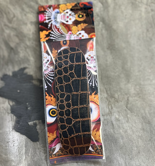 Morrow Fingerboard Deck Reptile Black 30x98.5