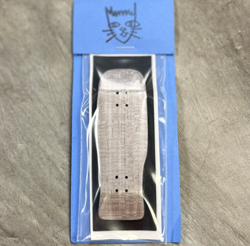 Morrow Fingerboard Deck Whale Grey 30.5x92